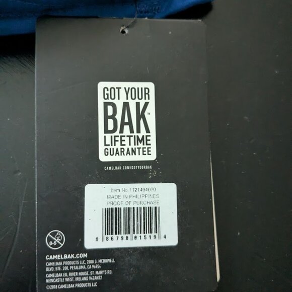NWT! CamelBak Classic 2.5L (85oz) Hydration Backpack - Picture 9 of 12